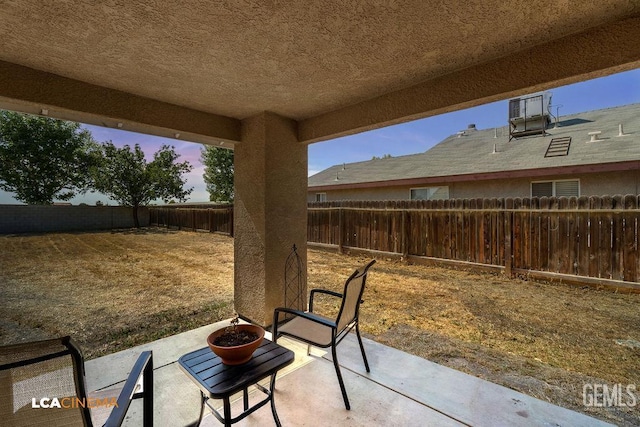 2119 Maganda Ave, Delano, CA 93215 - fenced backyard with a patio