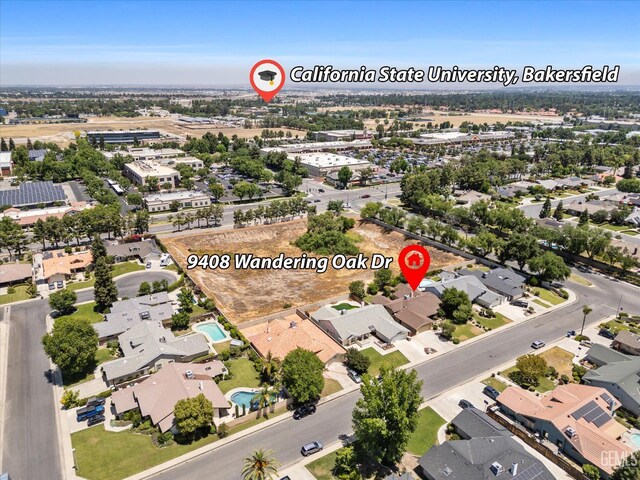 9408 Wandering Oak Dr, Bakersfield, CA 93311 - view of property location featuring nearby suburban area