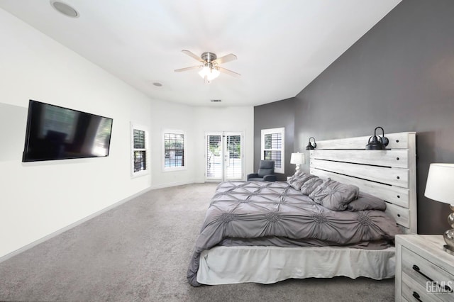 10505 Finchley Dr, Bakersfield, CA 93311 - carpeted bedroom featuring baseboards and ceiling fan