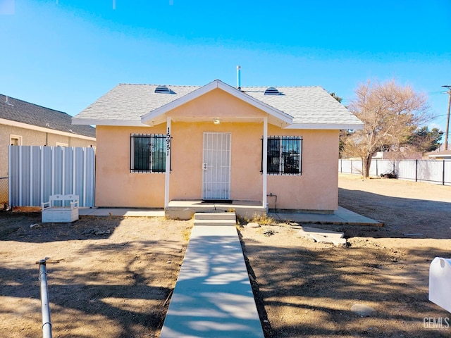 view of bungalow-style house