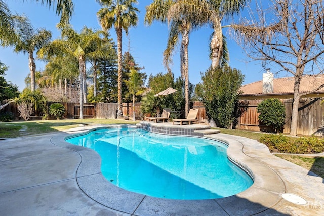 view of swimming pool