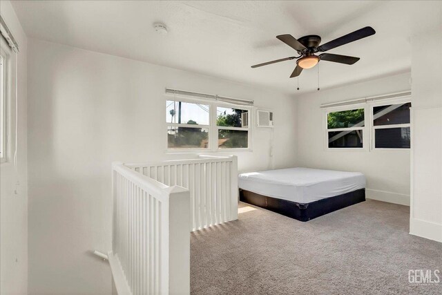 930 S Roosevelt Ave, Fresno, CA 93728 - bedroom featuring carpet floors, baseboards, and a ceiling fan