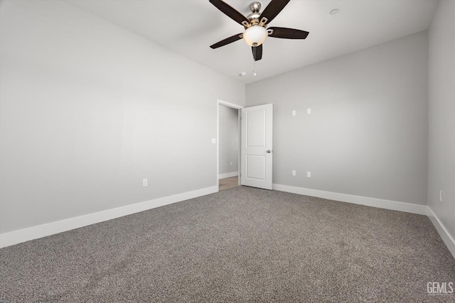 205 Goertzen Ave, Shafter, CA 93263 - unfurnished room with a ceiling fan and carpet