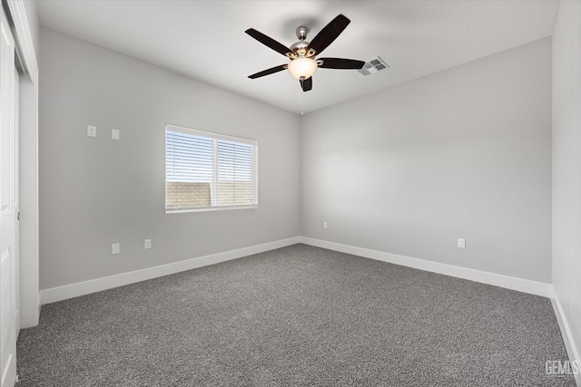 205 Goertzen Ave, Shafter, CA 93263 - unfurnished room featuring a ceiling fan and carpet