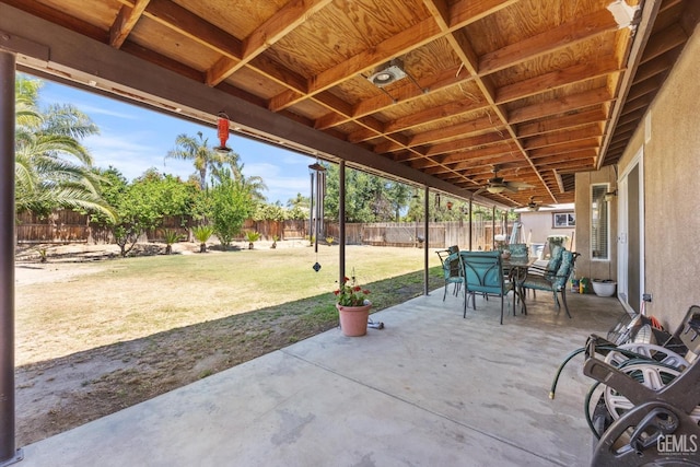 5502 Veneto St, Bakersfield, CA 93308 - view of patio / terrace with outdoor dining space