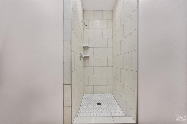 135 L St, Bakersfield, CA 93304 - bathroom featuring tiled shower
