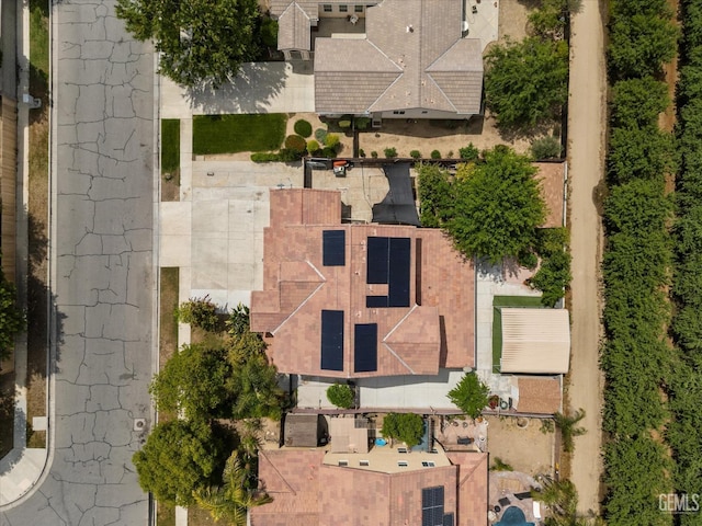 aerial view