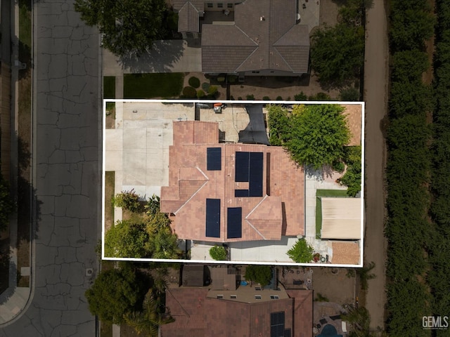 drone / aerial view
