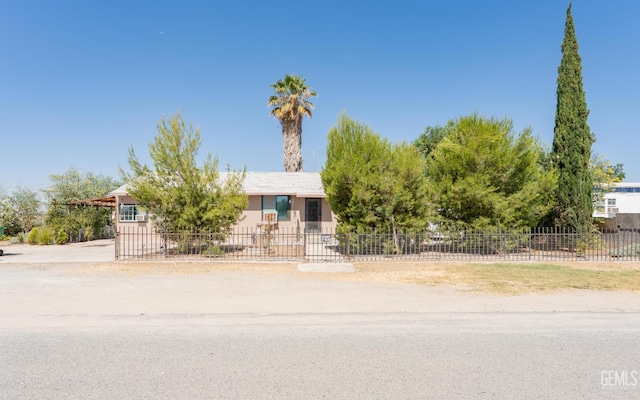 5435 Rd 37, Alpaugh, CA 93201 - obstructed view of property with a fenced front yard
