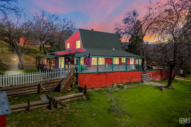 45071 Forest Dr, Posey, CA 93260 - view of yard