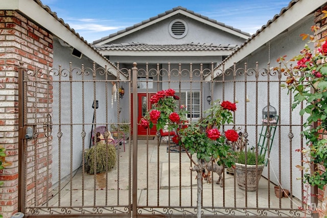 view of gate