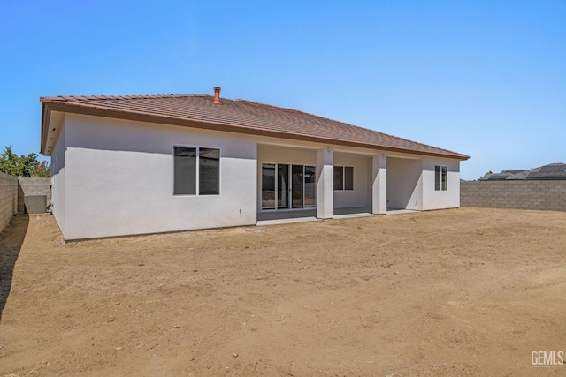 view of rear view of house