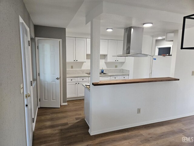 unfurnished dining area with hardwood / wood-style floors