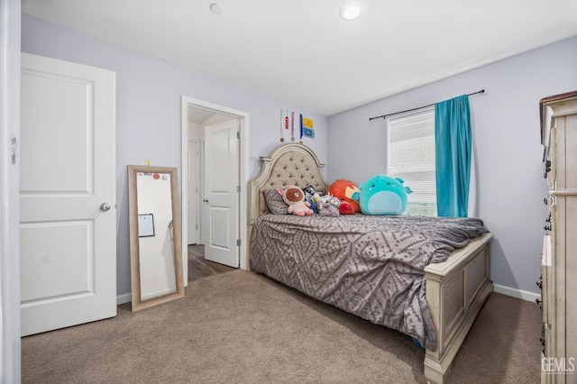 5803 Vespucci Ave, Bakersfield, CA 93313 - bedroom with carpet floors and baseboards