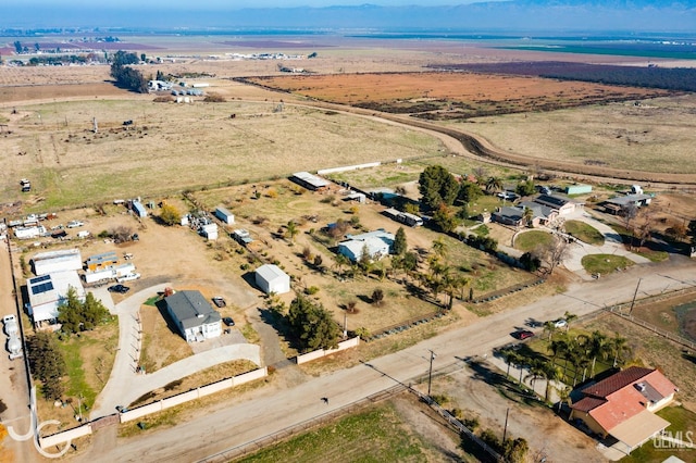 bird's eye view featuring a rural view