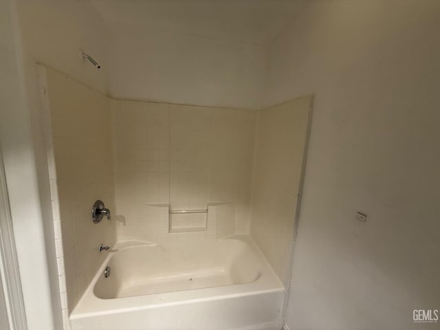 bathroom featuring bathtub / shower combination