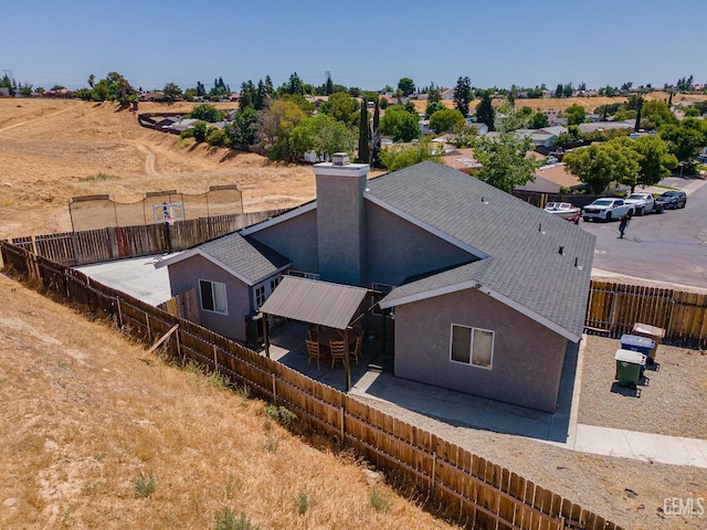 6513 Derby Dr, Bakersfield, CA 93306 - view from above of property