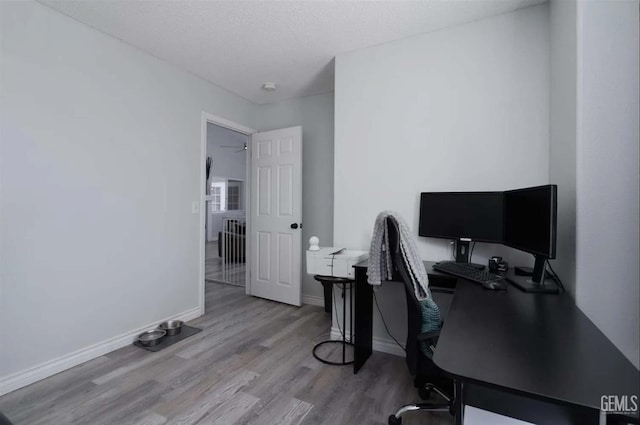 6513 Derby Dr, Bakersfield, CA 93306 - office with wood finished floors and baseboards