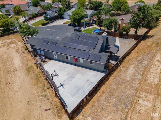 6513 Derby Dr, Bakersfield, CA 93306 - aerial perspective of suburban area