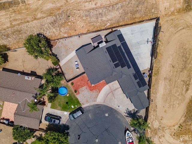 6513 Derby Dr, Bakersfield, CA 93306 - view from above of property
