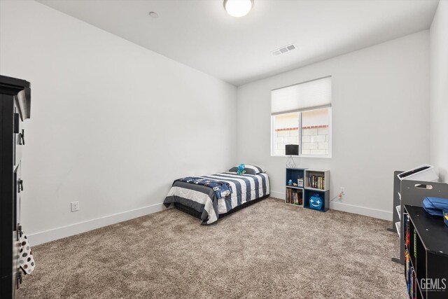 506 Rosehaven Ln, Tehachapi, CA 93561 - bedroom featuring visible vents, baseboards, and carpet