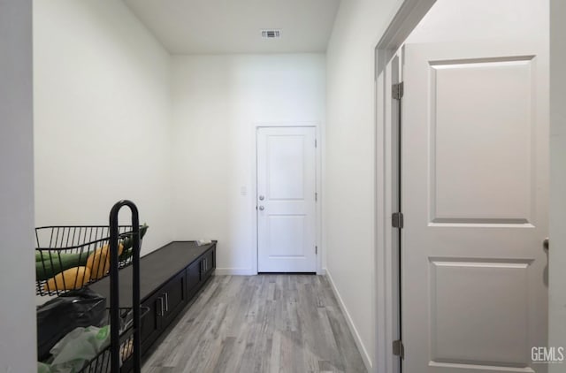 15920 Waterford St, Bakersfield, CA 93314 - corridor with light wood-style floors and baseboards
