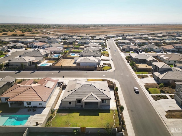 15920 Waterford St, Bakersfield, CA 93314 - aerial view of residential area featuring a pool