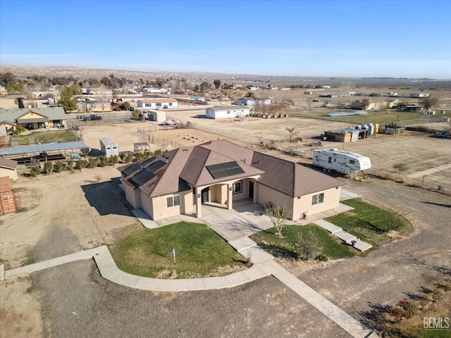 28124 Mustang Ave, Taft, CA 93268 - aerial view of property and surrounding area