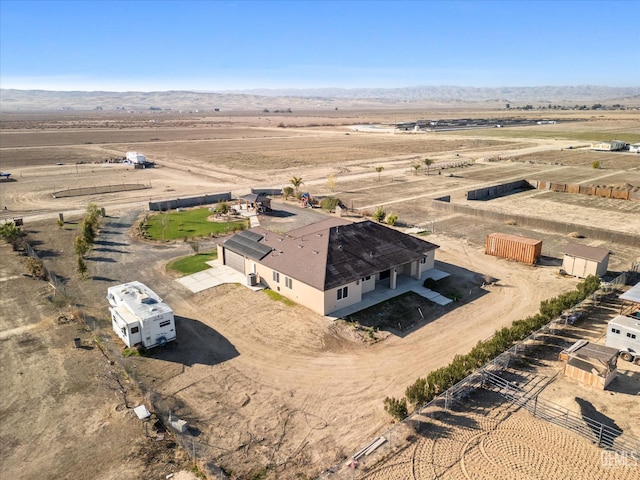 28124 Mustang Ave, Taft, CA 93268 - overview of rural landscape with mountains and a desert landscape