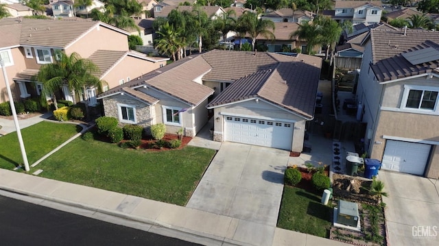 2114 Via Lazio Ave, Delano, CA 93215 - aerial perspective of suburban area