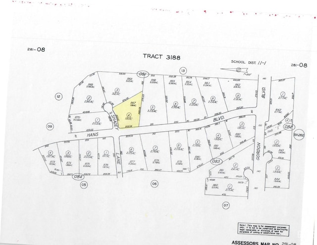 0 Shadey Ln, Bakersfield CA, 93501 land for sale