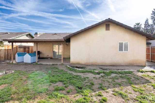 view of rear view of property