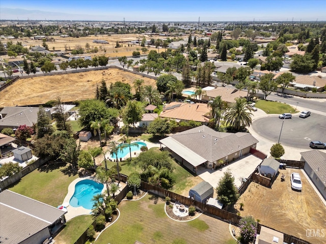 5702 San Pierre Ct, Bakersfield, CA 93308 - aerial view of a pool area