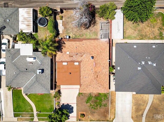 1312 Shattuck Ave, Bakersfield, CA 93305 - aerial view
