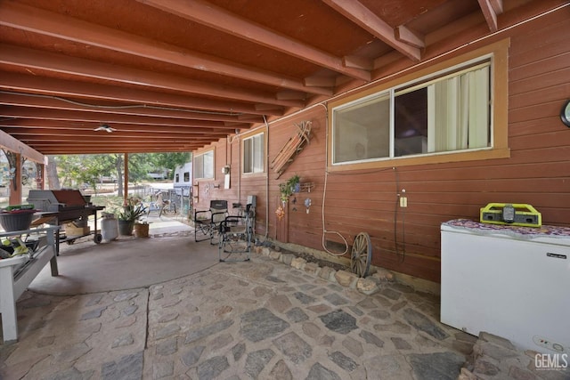 view of patio / terrace with outdoor dining area