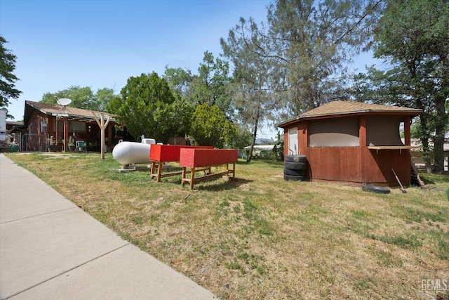 view of yard