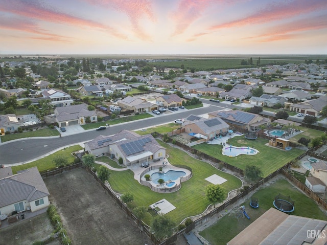 3420 Palagetto Pl, Bakersfield, CA 93314 - view of property location with a pool and nearby suburban area