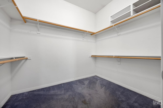 4702 Aviara Dr, Bakersfield, CA 93312 - walk in closet featuring dark carpet