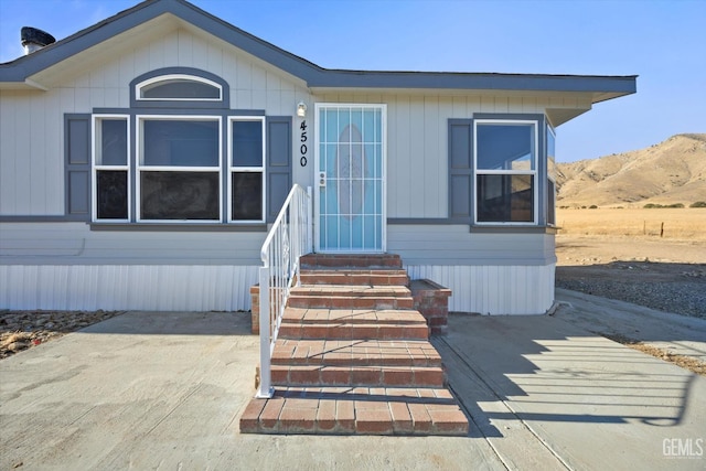 4500 Joshua Dr, Mountain Mesa, CA 93240 - manufactured / mobile home with entry steps and a mountain view
