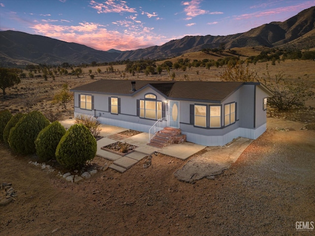 4500 Joshua Dr, Mountain Mesa, CA 93240 - back of property with a mountain view