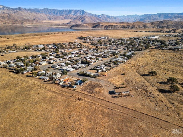 4500 Joshua Dr, Mountain Mesa, CA 93240 - aerial view of a water and mountain view