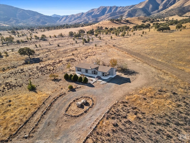 4500 Joshua Dr, Mountain Mesa, CA 93240 - overview of rural landscape with a mountainous background and a desert landscape