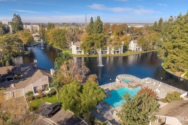 8000 Kroll Way Unit 29, Bakersfield, CA 93311 - aerial view of a large body of water and a pool
