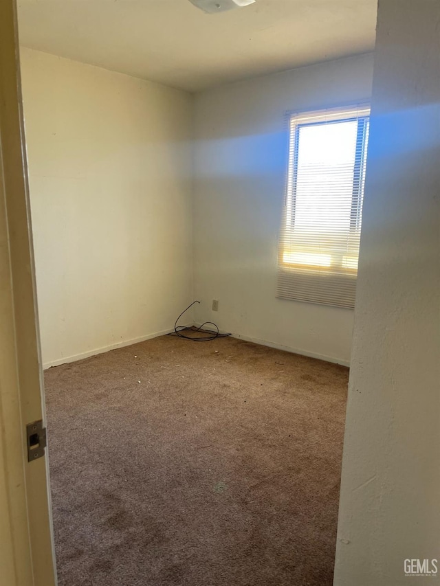 empty room with carpet flooring