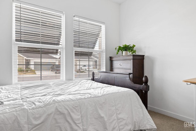 bedroom featuring carpet floors