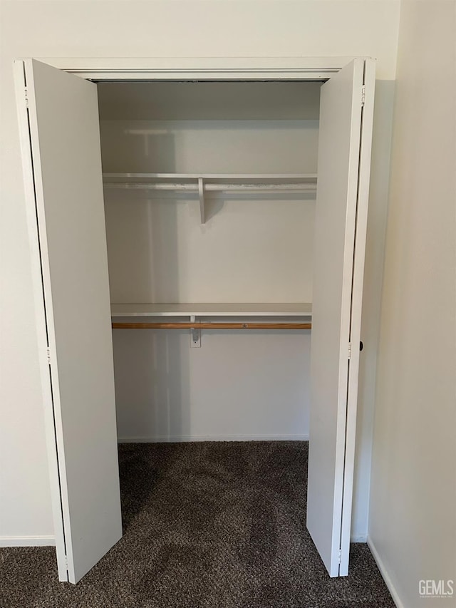 view of closet