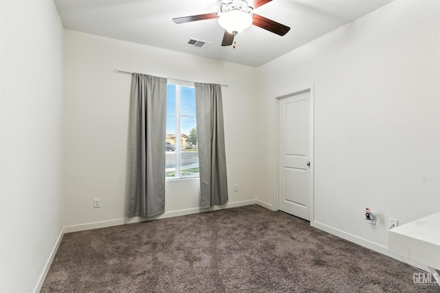 8907 Stevie Ct, Bakersfield, CA 93313 - carpeted spare room with ceiling fan and baseboards