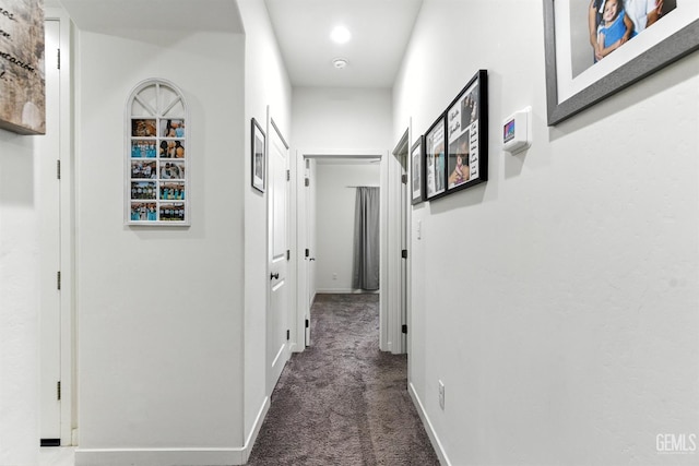 8907 Stevie Ct, Bakersfield, CA 93313 - corridor with carpet floors and baseboards