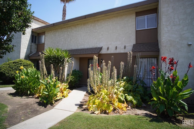 4801 Belle Ter Unit C, Bakersfield, CA 93309 - view of front of property with stucco siding