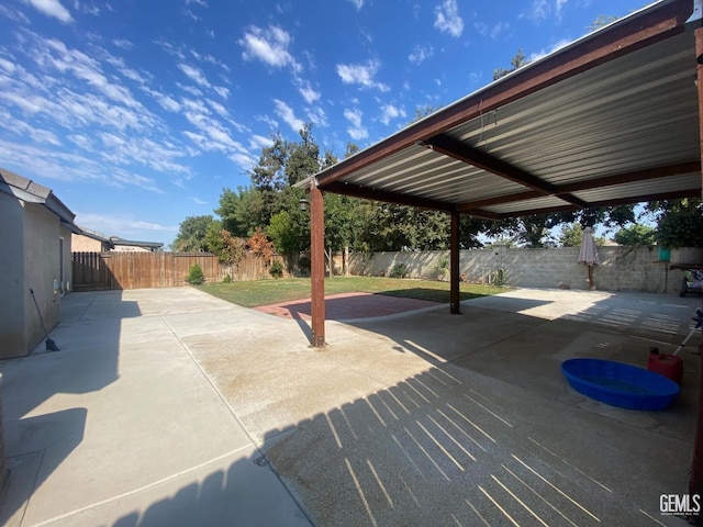 view of patio